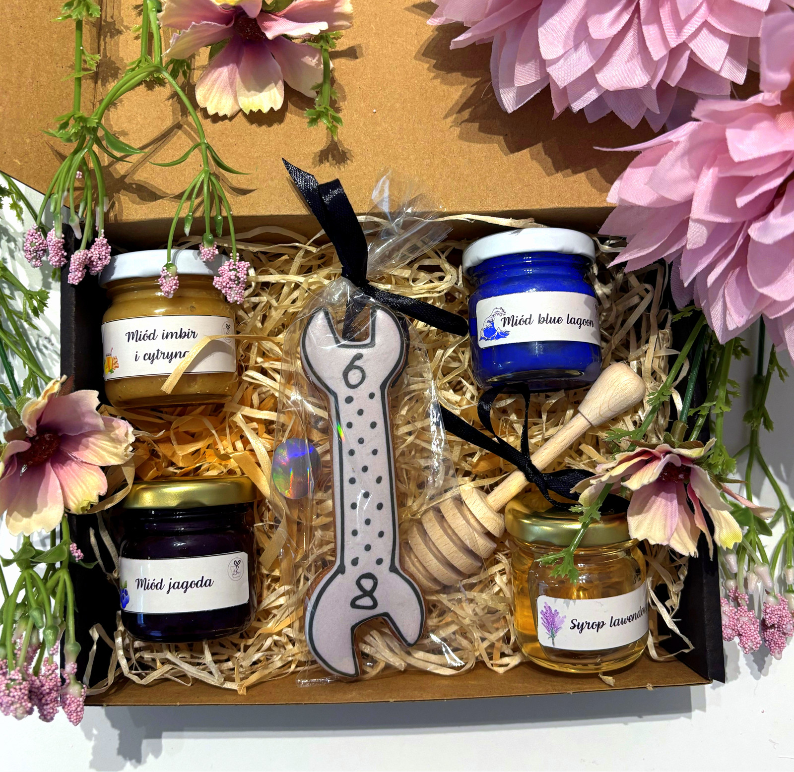 Zestaw tematyczny - Hand Made - miody