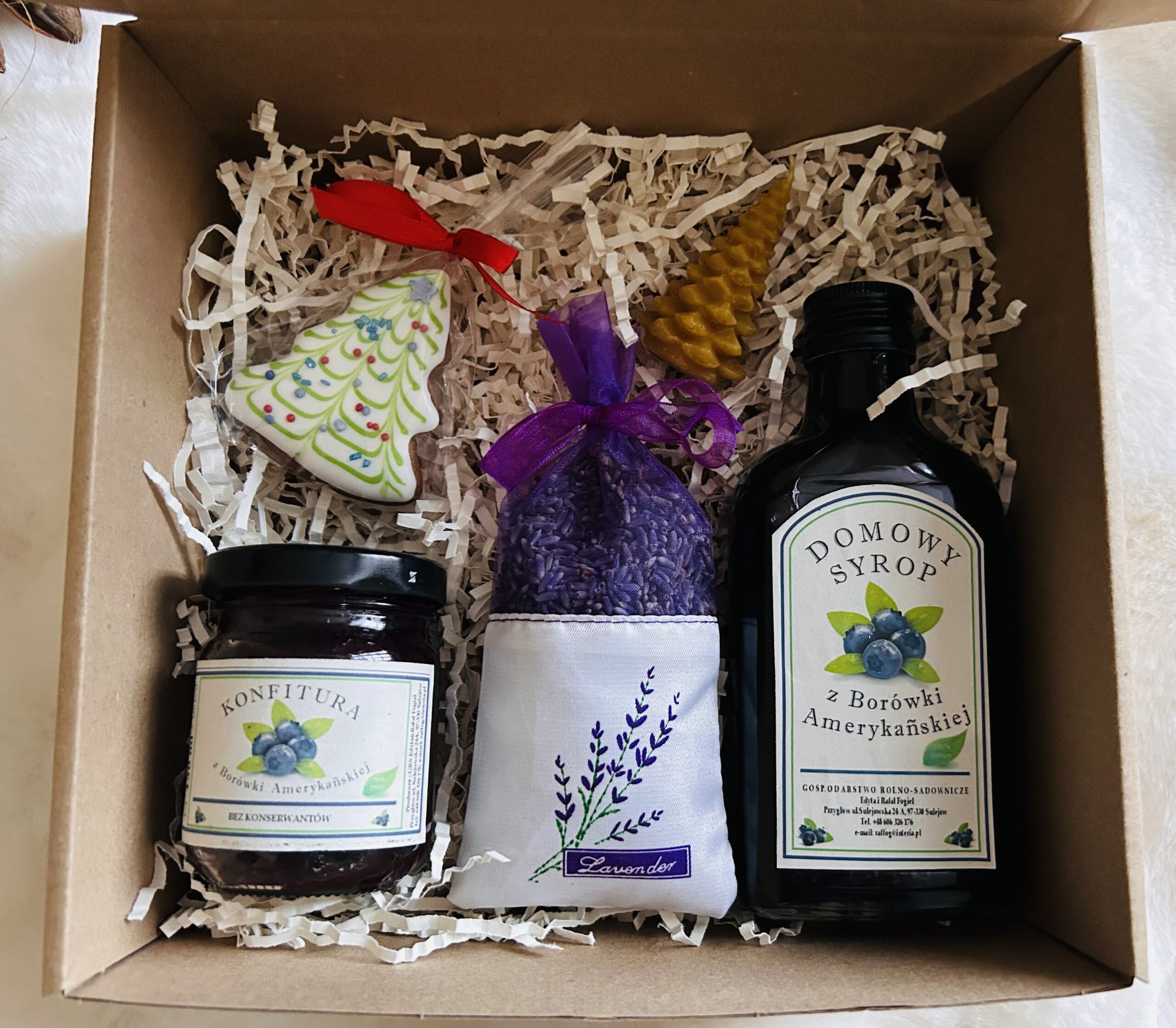 Zestaw prezentowy dla Dziadka - Borówkowe opowieści