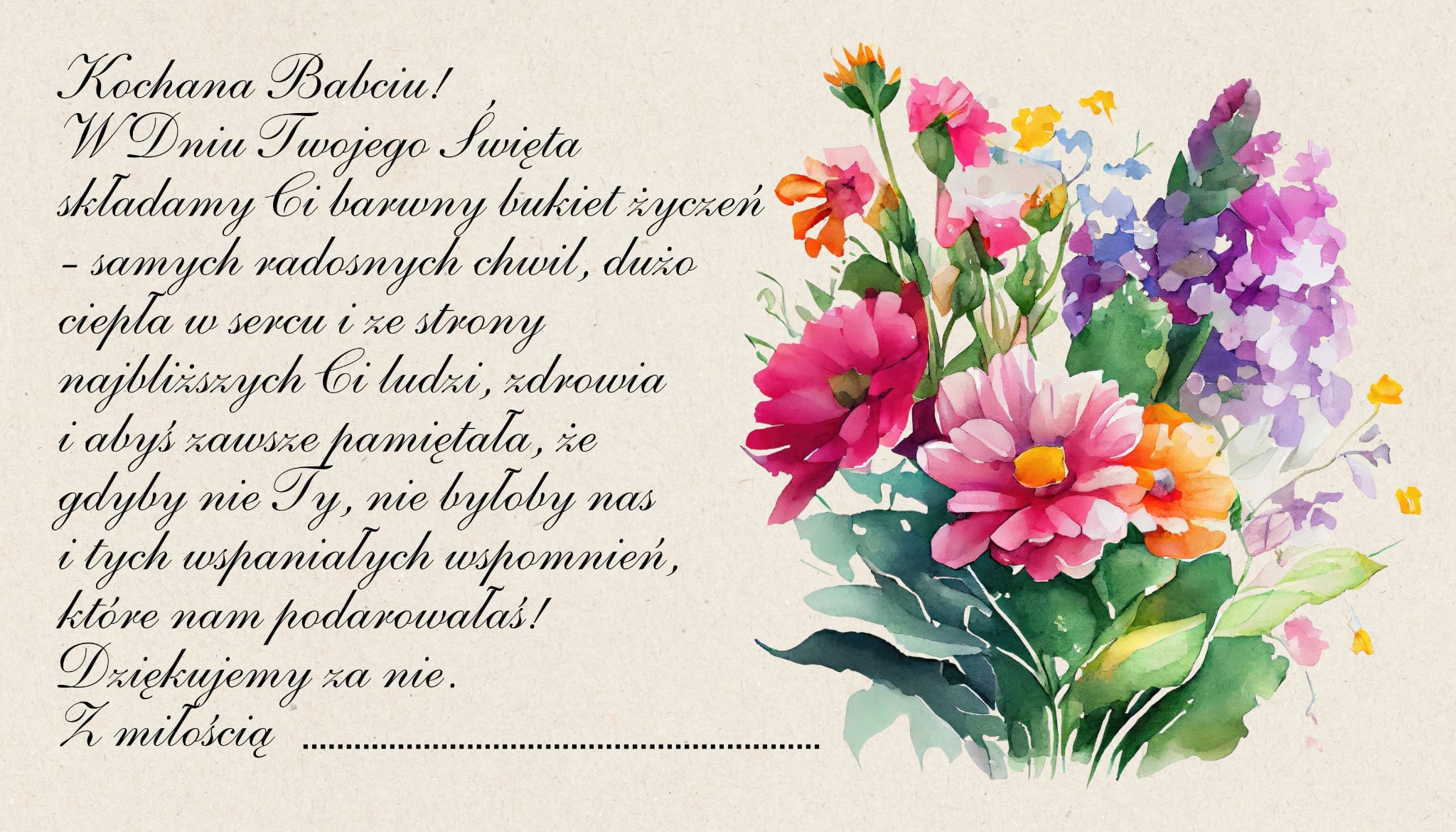 Zestaw prezentowy dla BABCI - najdroższy Skarb - obrazek 3